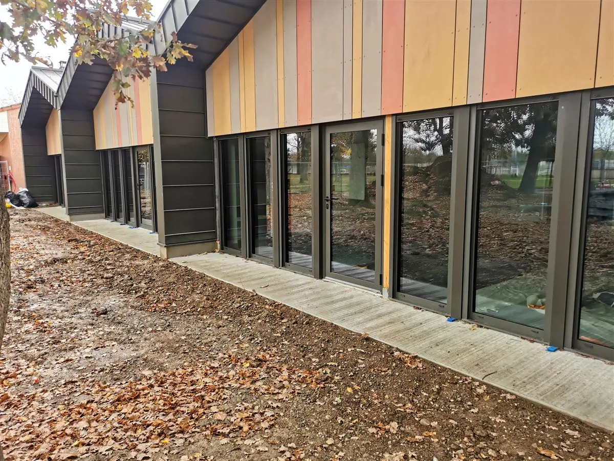 Bâtiment neuf livré propre après fin de chantier